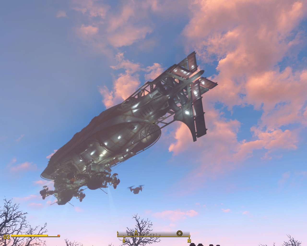 Fallout 4 когда прилетит дирижабль братства стали фото 24